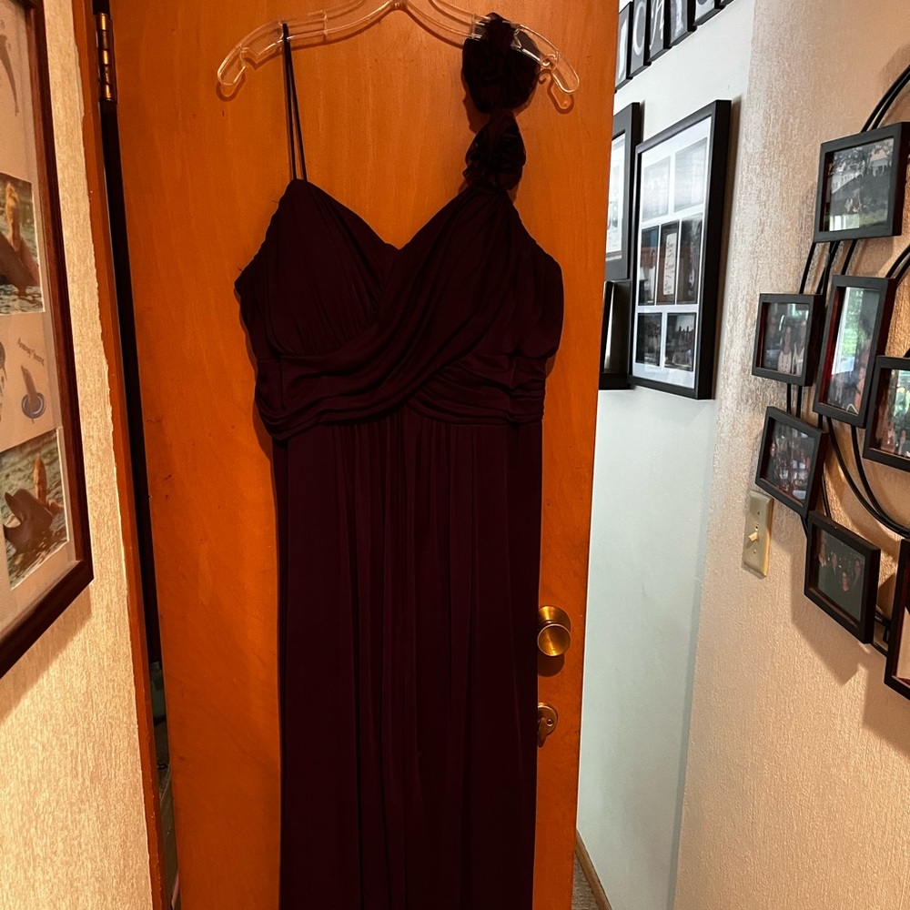 Betsy and Adam full length dress